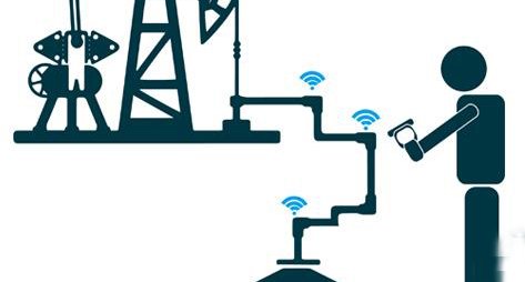 Oil pipeline inspection with RFID PDA